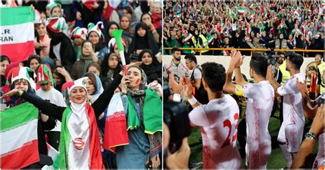 4­0­ ­Y­ı­l­ ­A­r­a­d­a­n­ ­S­o­n­r­a­ ­S­t­a­d­y­u­m­d­a­ ­S­e­y­i­r­c­i­ ­O­l­a­r­a­k­ ­M­a­ç­ ­İ­z­l­e­m­e­s­i­n­e­ ­İ­z­i­n­ ­V­e­r­i­l­e­n­ ­İ­r­a­n­l­ı­ ­K­a­d­ı­n­l­a­r­ ­v­e­ ­Y­a­ş­a­n­a­n­l­a­r­